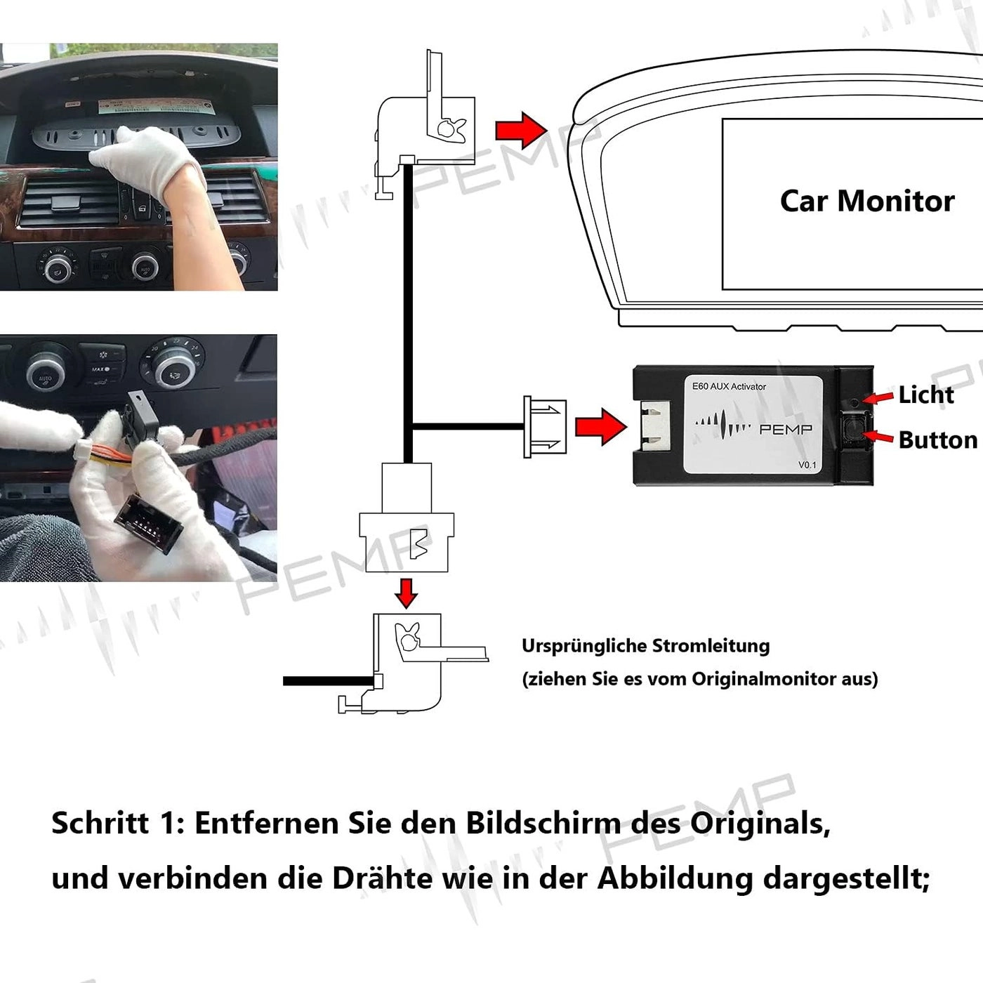 E60 AUX Activator