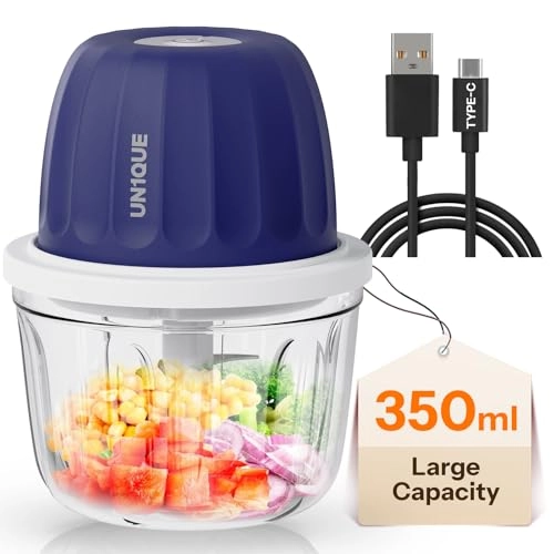 Mini Electric Chopper - 250 Milliliters Rechargeable