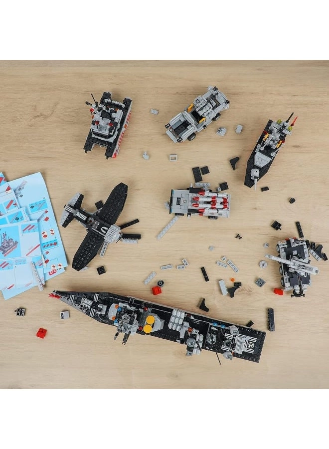 Aircraft Carrier Building Blocks - Military 1296 pcs