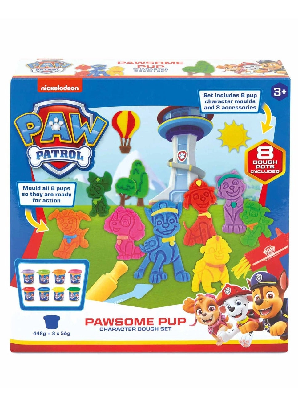 Nickelodeon Paw Patrol Pawsome Pup Character Dough Set - 3+ years