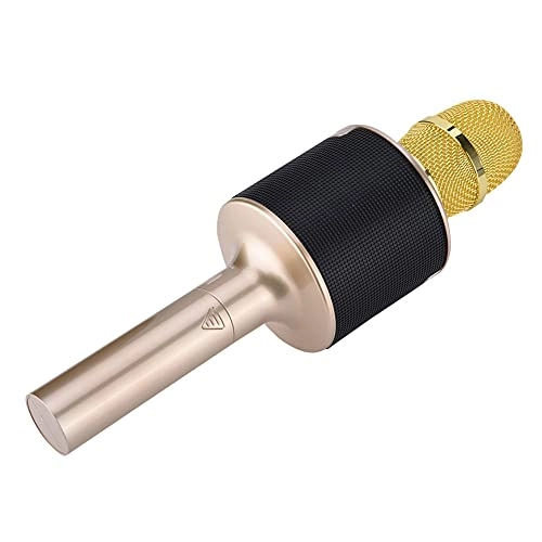 Karaoke Bluetooth Microphone - 4 Hour Playtime TF Card Slot RGB LED Lights