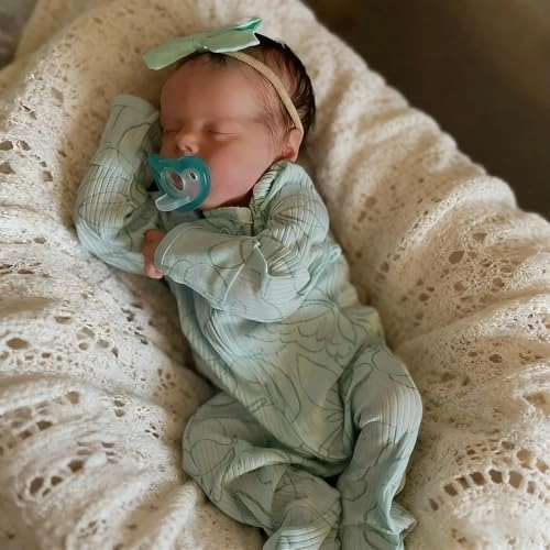 Reborn Baby Doll - 18 inch Silicone Boy and Girl Ages 3+ Bundle