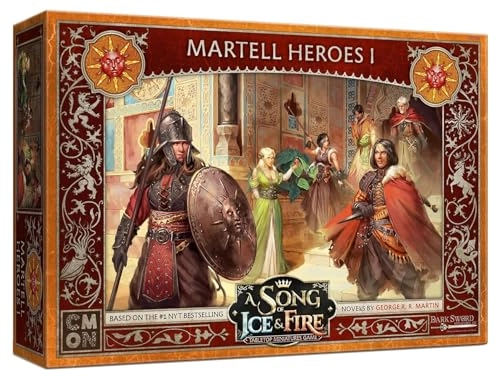 A Song of Ice and Fire Tabletop Miniatures Game: Martell Heroes I Box Set - Multilingual Edition Strategy Game