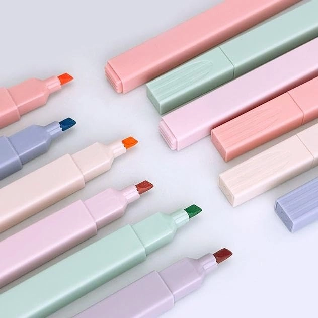 Cute Highlighters - Multicolor Chisel Tip