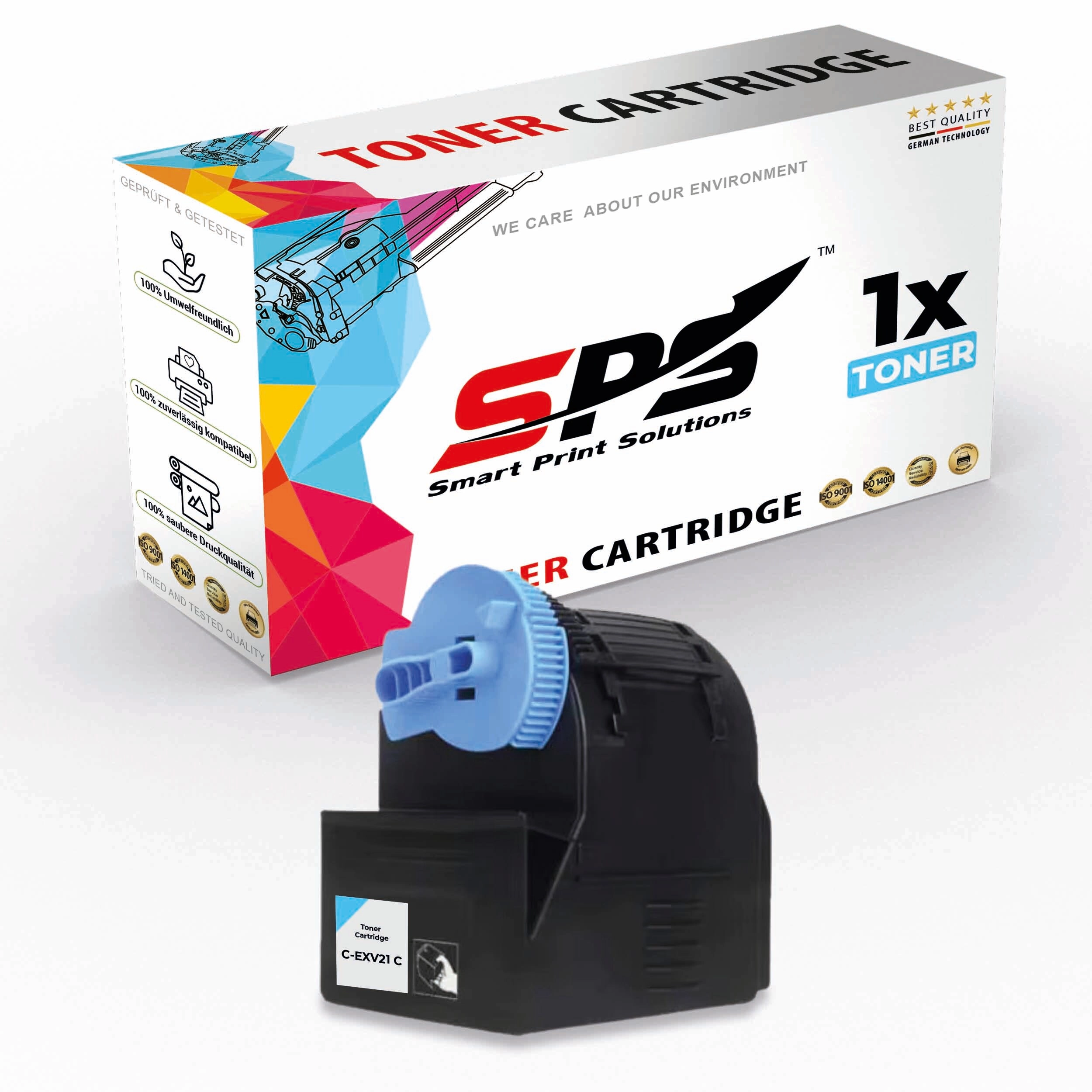 smart print solutions llc C-EXV21C - 1x Cyan