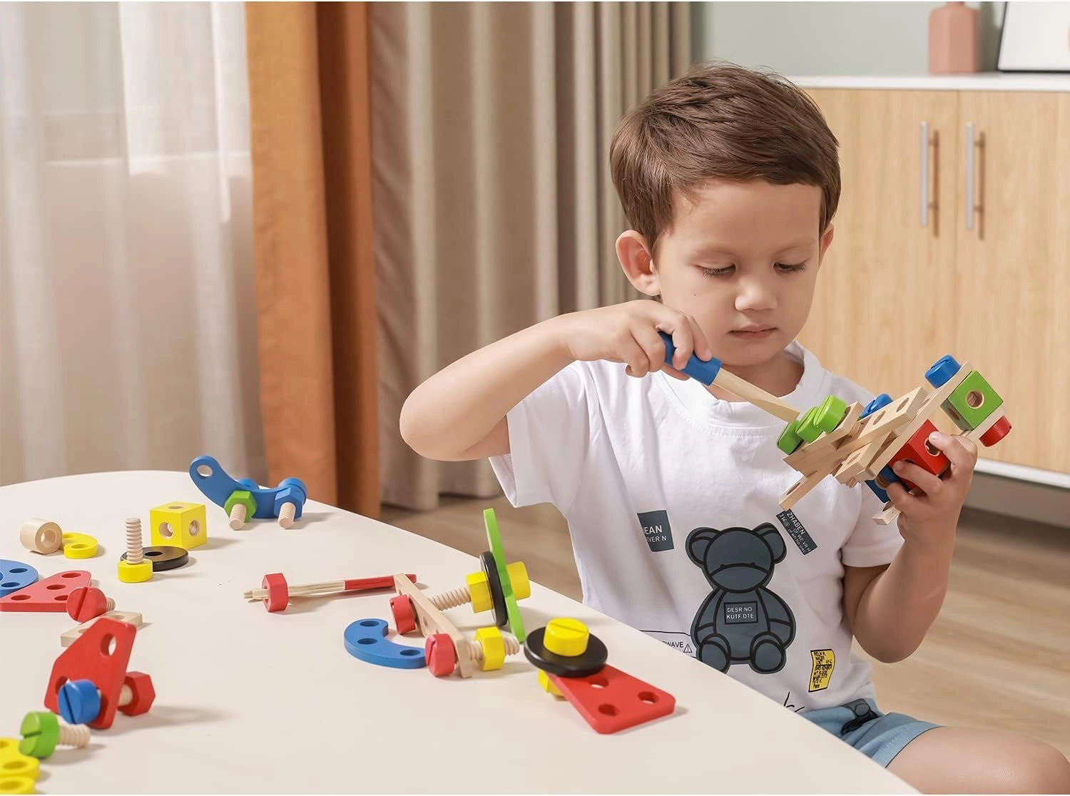 Construction Block Set - 68 pcs