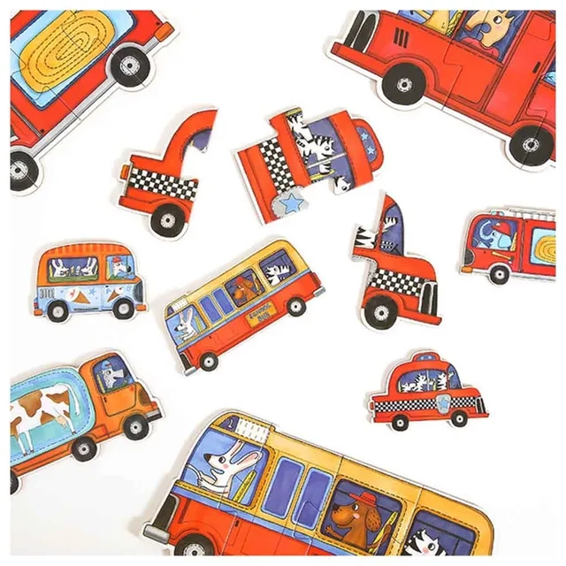 My First Traffic Puzzle (MD0077-1) - 25 pcs