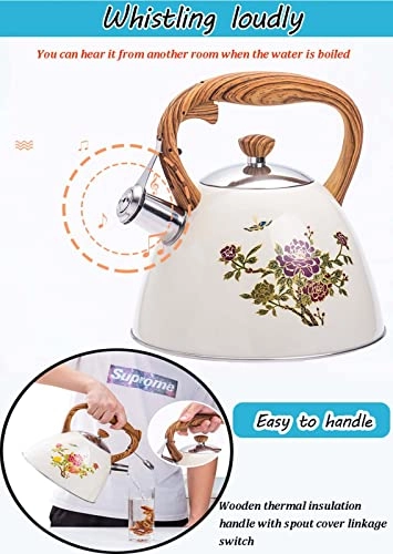 Stovetop Induction Whistling Kettle - 5L