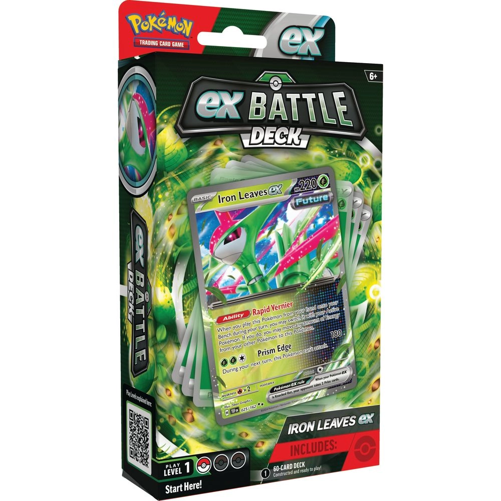 Pokémon Iron Leaves And Tapu Koko EX Battle Decks - 60-card