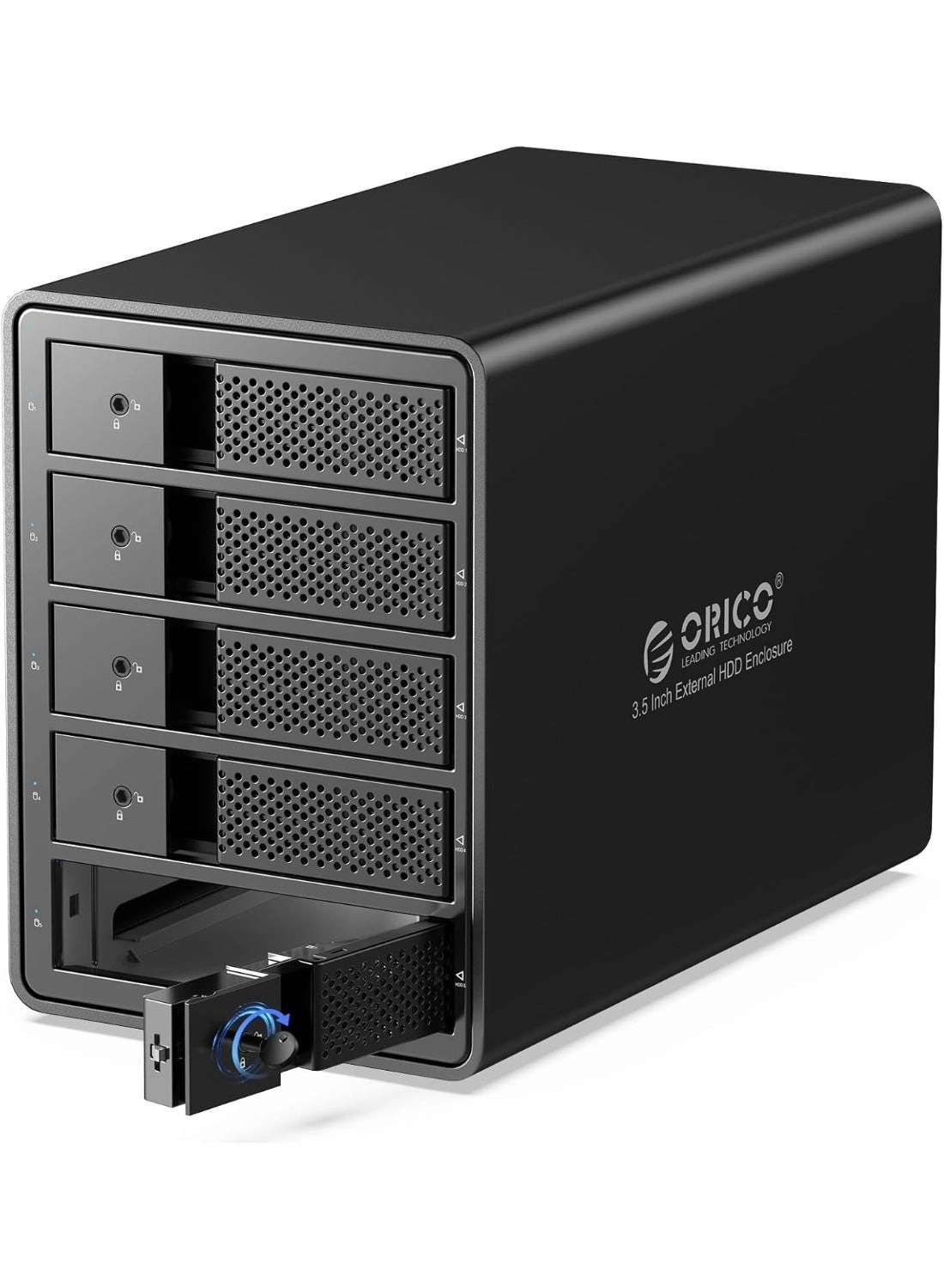 5 Bay External Hard Drive Enclosure - USB 3.0 SATA 3.5 inch