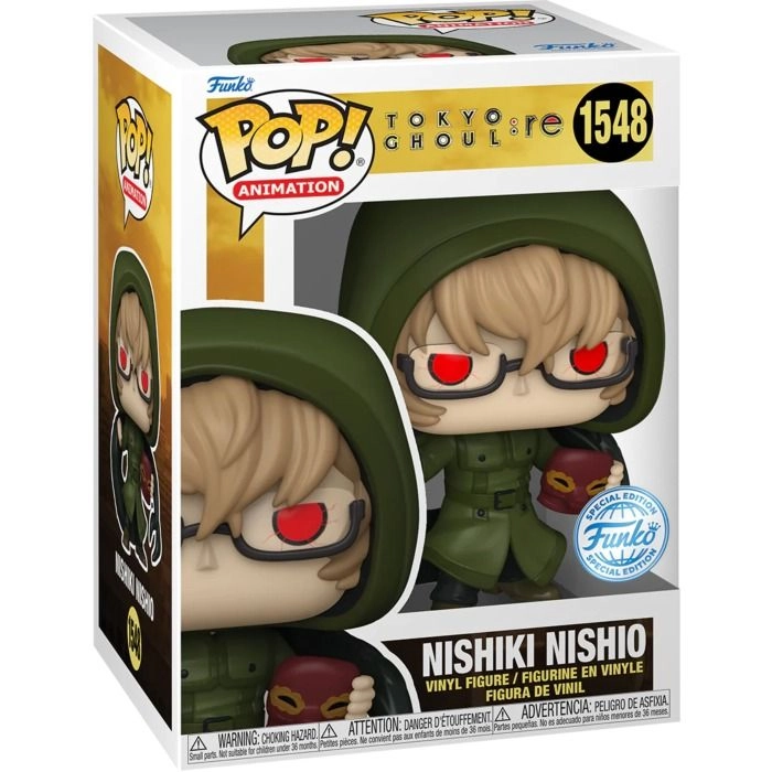 Pop! Animation: Tokyo Ghoul Nishiki Nishio Exclusive Vinyl Figure