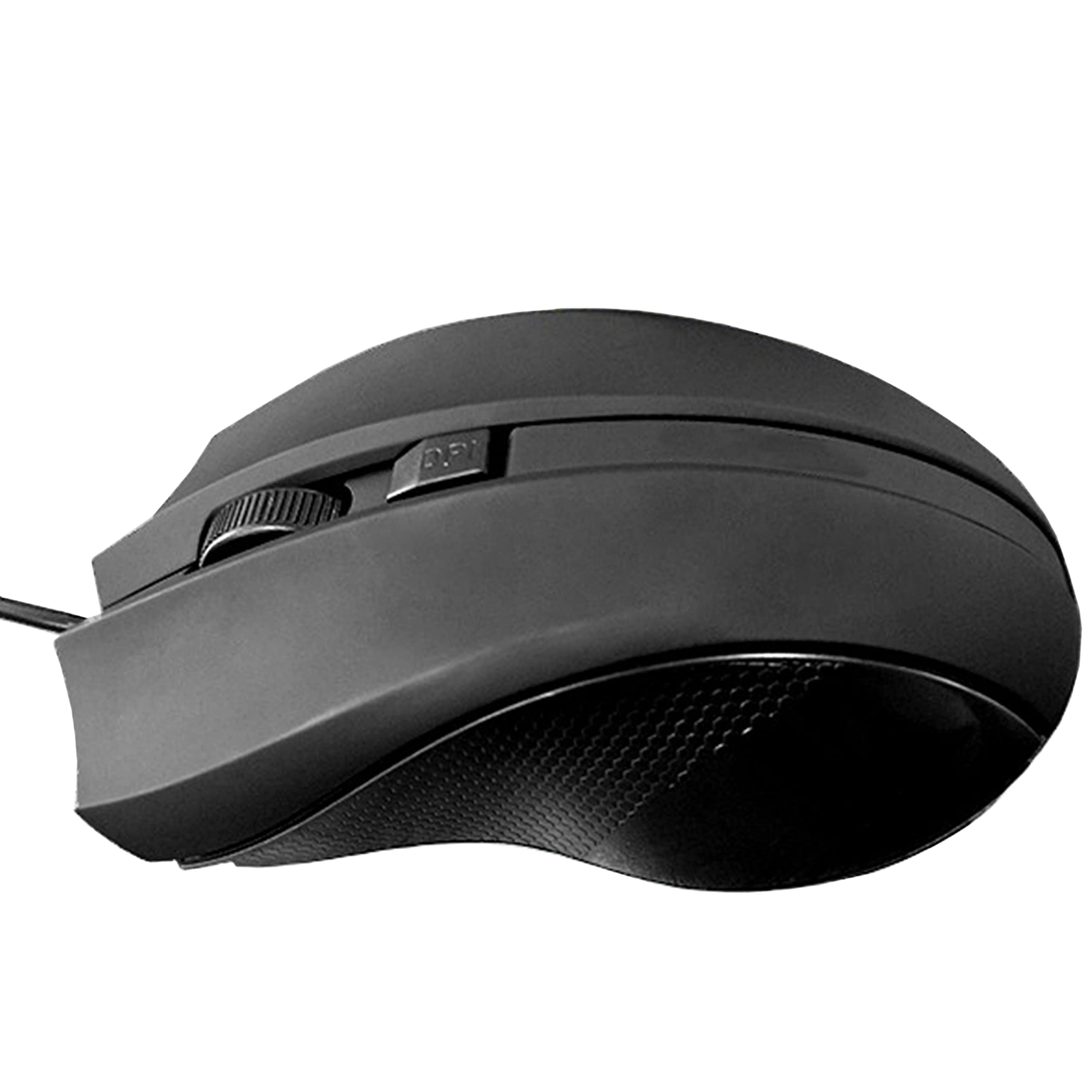 SIMPLETEK Ergonomic Lightweight Wired Mouse - USB