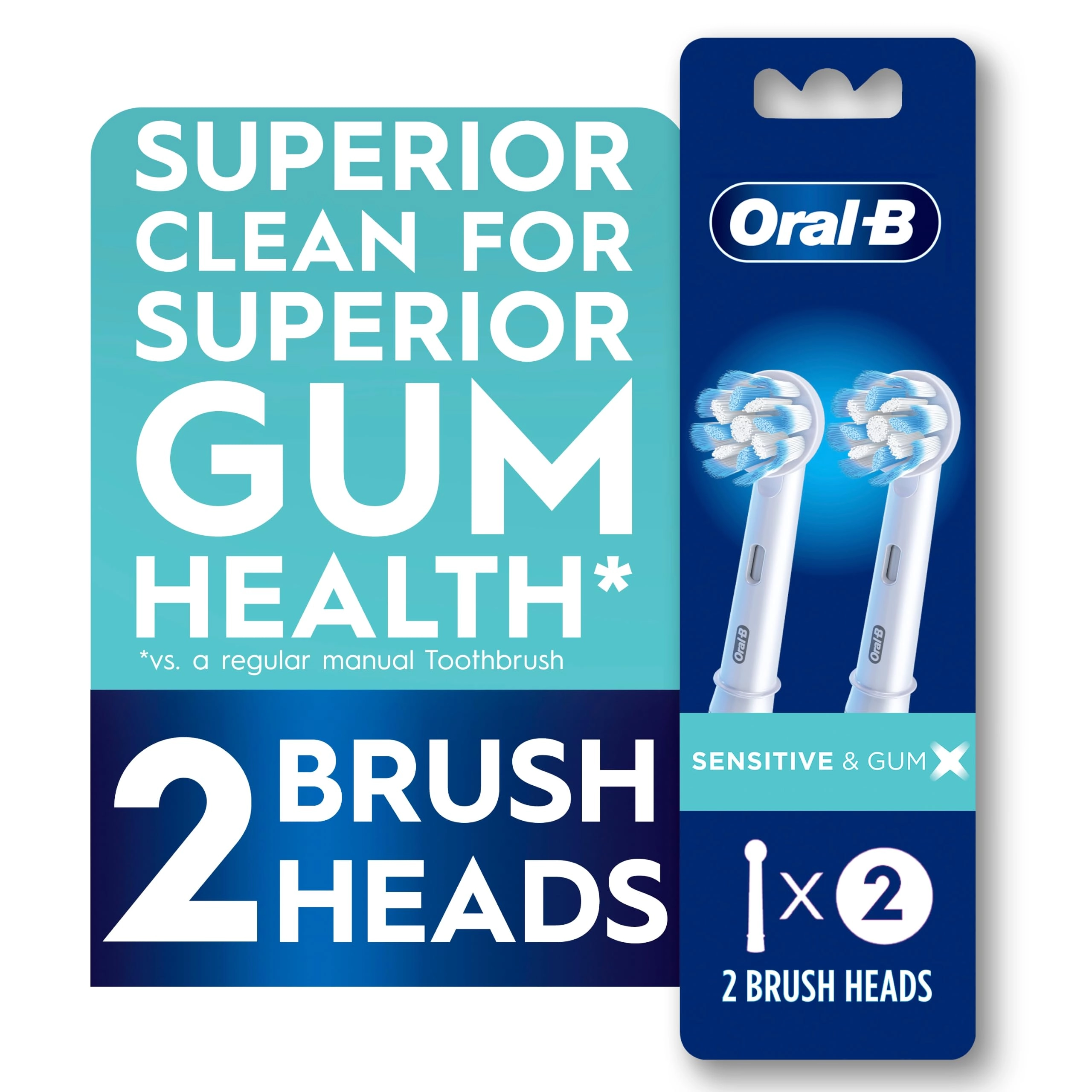 Oral-B Gum Care Replacement Brush Head - 2 piece(s)