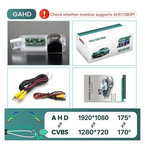 GAF-LS8008 - Top Starlight Night Vision Wire AHD 1080P or 720P