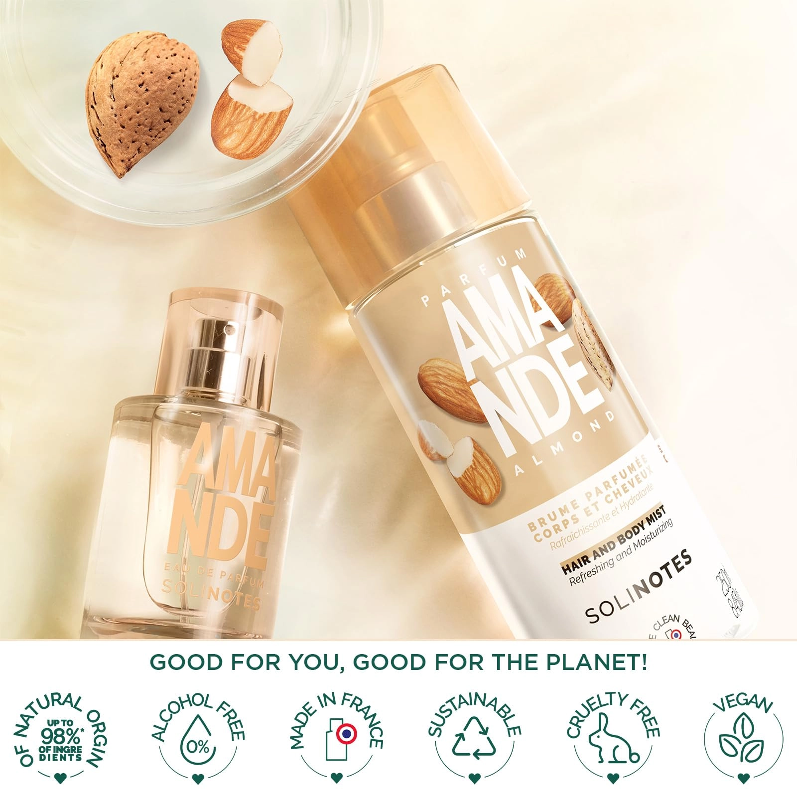 Amande Eau de Parfum 250 ml