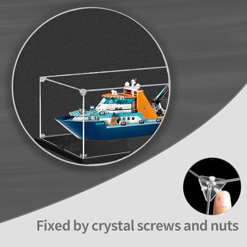 Acrylic Collectibles Display Case - 75x25x25 cm 2mm