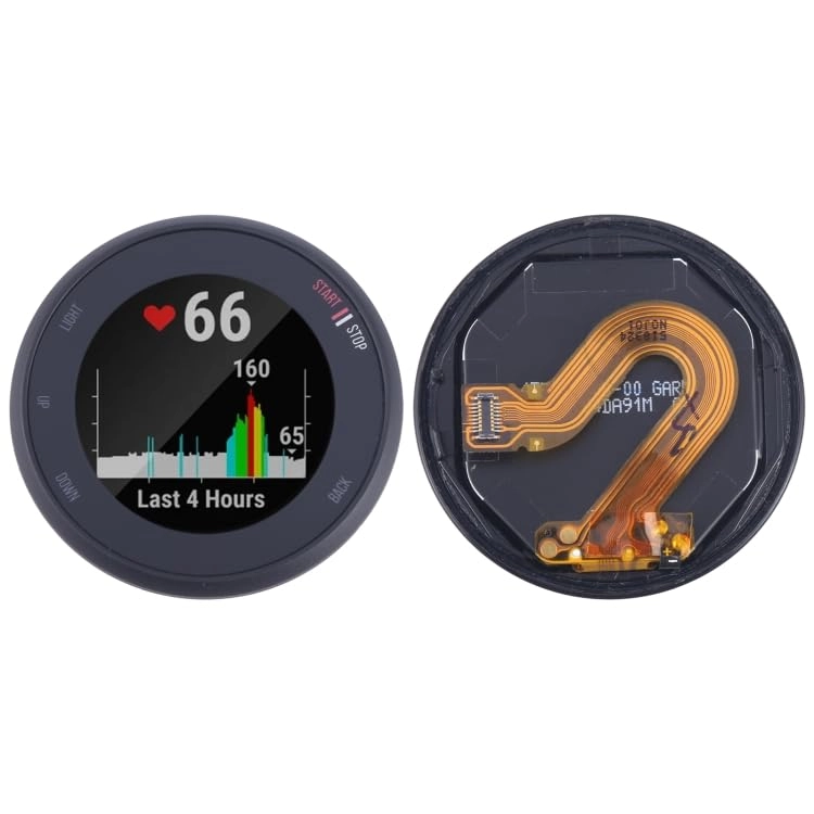 HUAIGNZDF Watch Spare Part LCD Screen with Digitizer Full Assembly for Garmin forerunner 45S