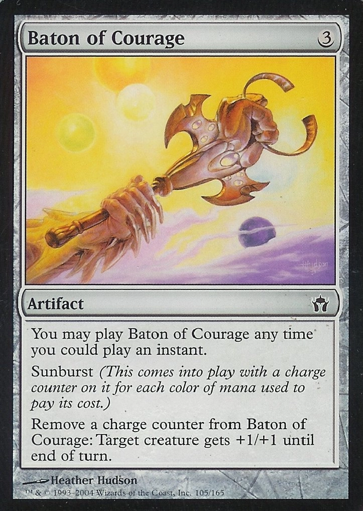 Wizards of the Coast Baton of Courage - Fifth Dawn