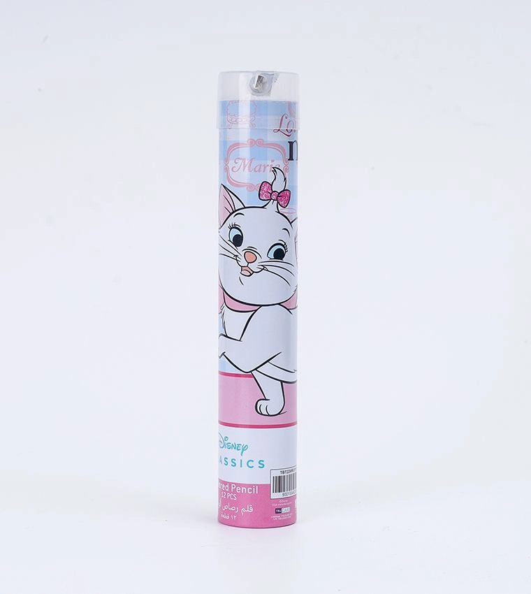 Marie Lovely Marrie Tin Tube Coloring Pencils - 12 pcs