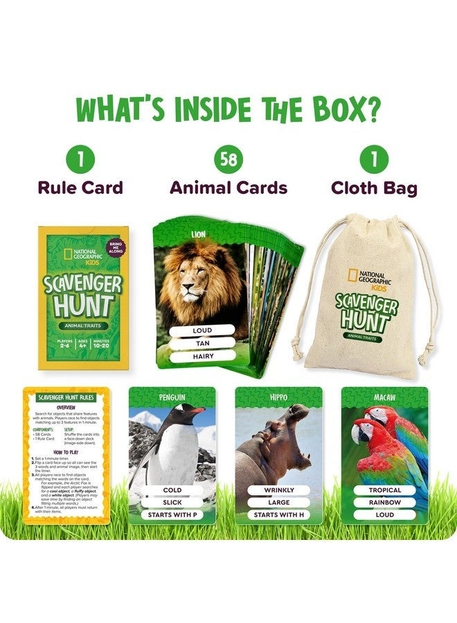 Outdoor Scavenger Hunt Card Game - 4 & Up