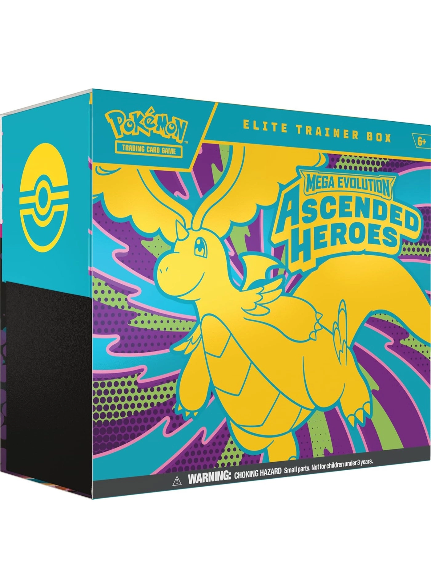 Pokémon Mega Evolution Ascended Heroes Elite Trainer Box - 9 booster packs 65 card sleeves + Random 1 Piece