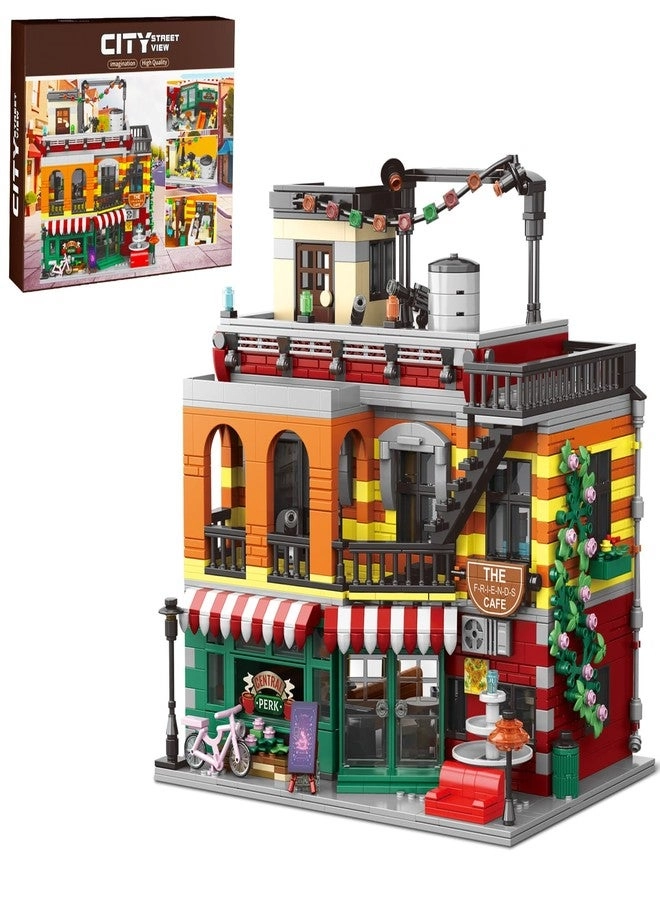 TOY PLAYER City Coffee House Mini Building Set