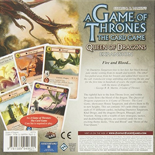 A of Thrones: The Card - Queen of Dragons Chapter Pack (Spanish)