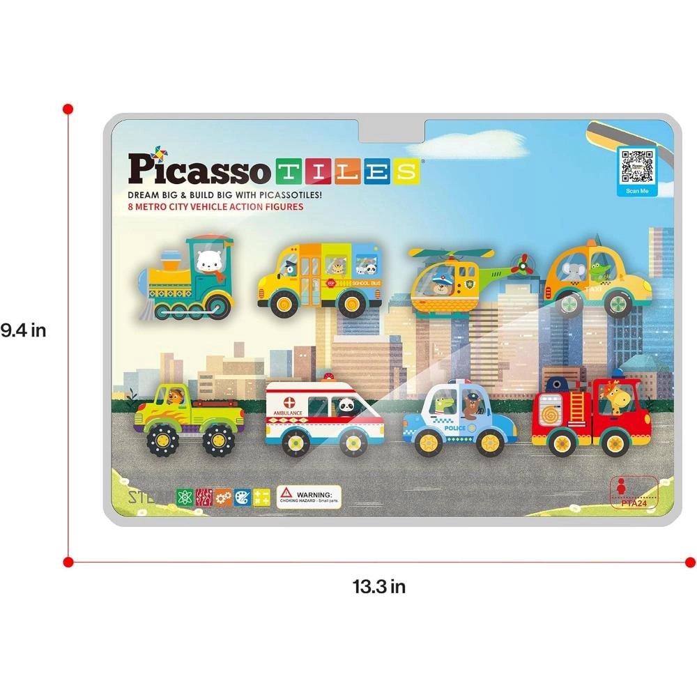 Metro City Vehicles - 8pcs