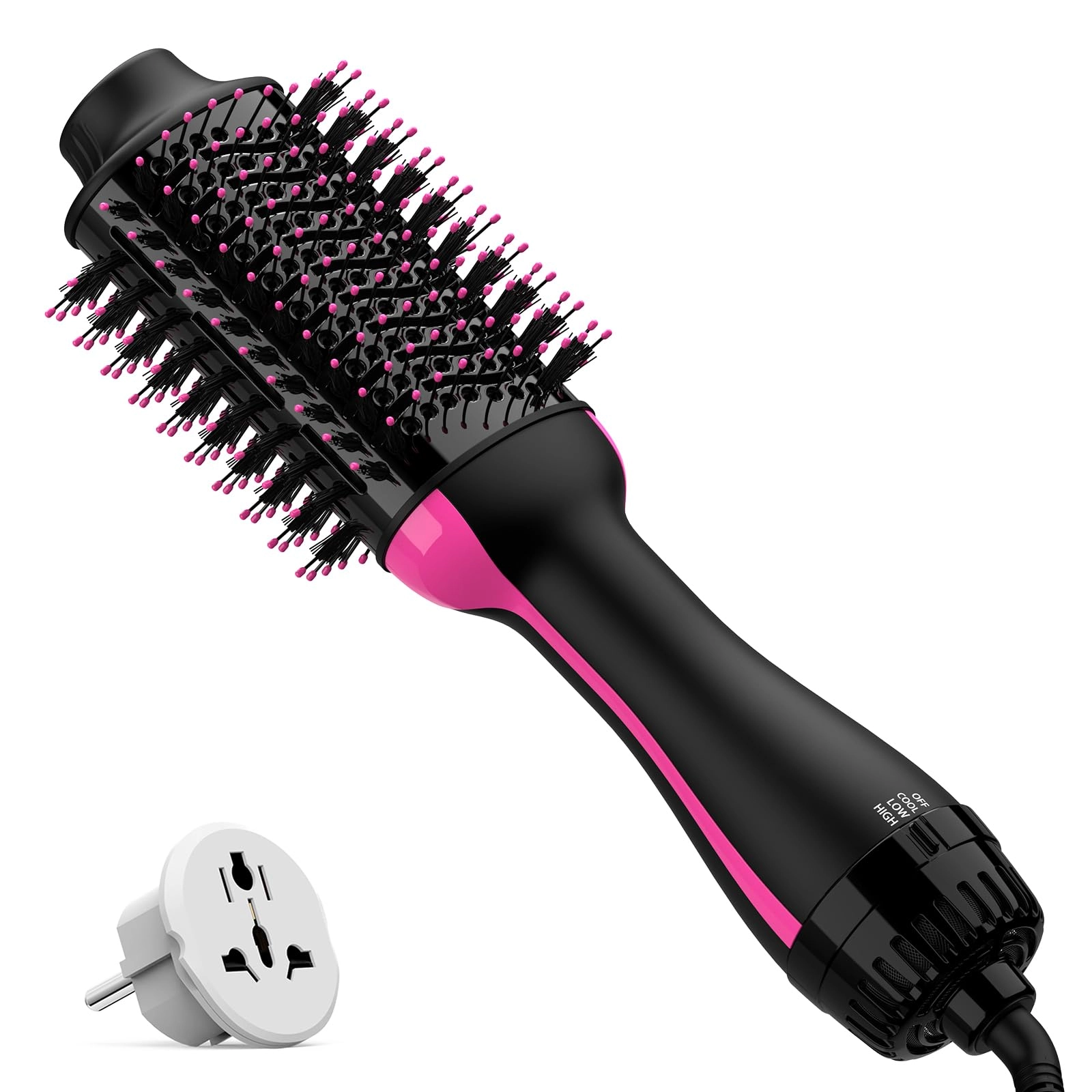 Umeely Zhuhai Senya Technology Co., Ltd. Hair Dryer Brush - Dual Voltage 1200W Negative Ion