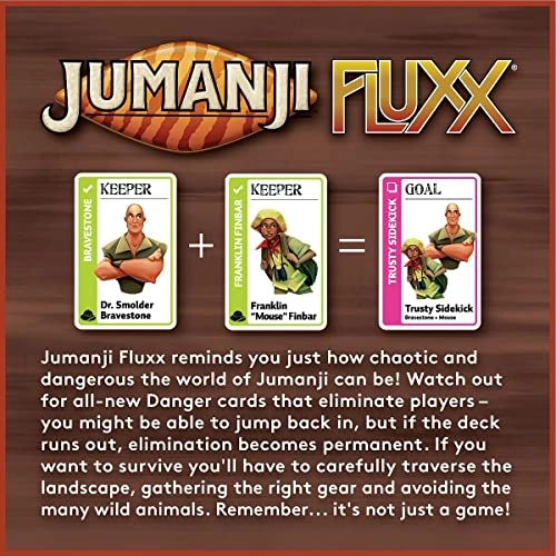 Fluxx: Jumanji - Card Game Specialty Edition