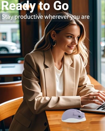 Hamster Shape Optical Mouse - Wireless