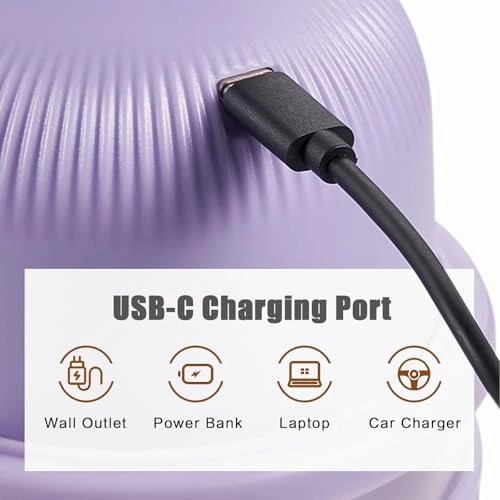 Cordless Food Processor - 350ml USB-C Rechargeable