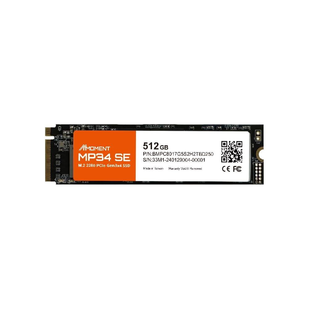 Moment Semiconductor, Inc MP34 SE - 512GB M.2 2280
