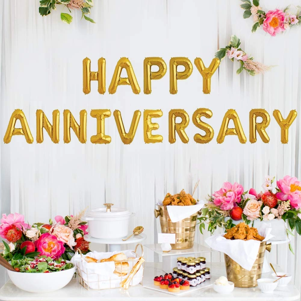 Happy Anniversary Decoration - 46-Pieces