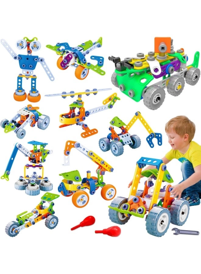Bukela STEM Toy Set - 11-in-1 175 pcs