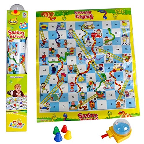 Snakes&Ladders - 2-4 Players Plastic