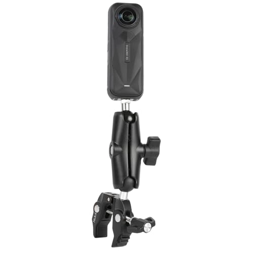 1" Ball Mount Adapter - 1/4"-20 Threaded Bolt B Size Double Socket Arm