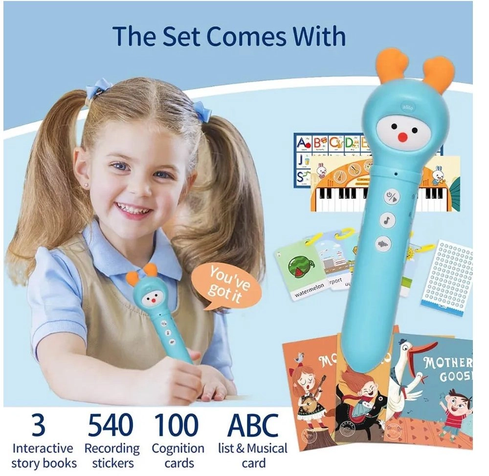 Early Educational Talking Pen - 3 +