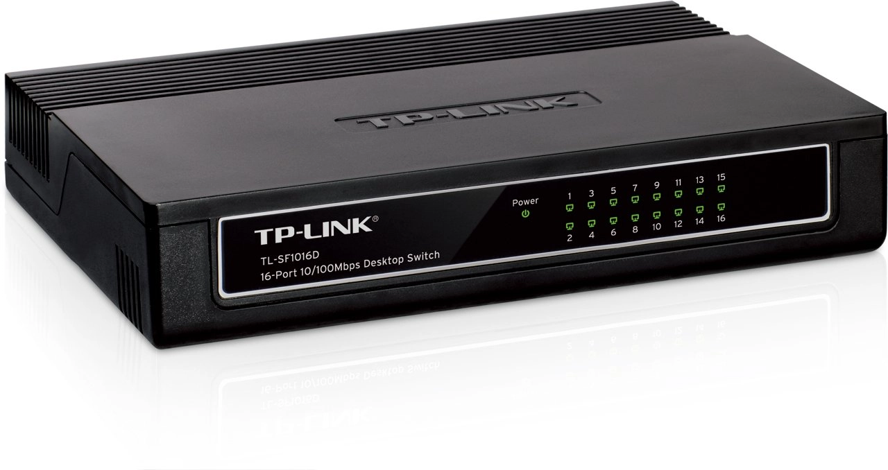 TP-Link TL-SF1016D 16-ports 10/100Mbps