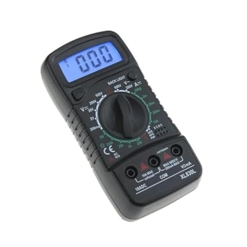 FVGshshDH XL830L - Digital Multimeter 3 1 2 digital LCD AC DC
