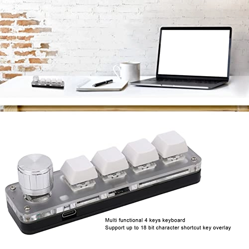4 Keys Programmable Keyboard - Wireless