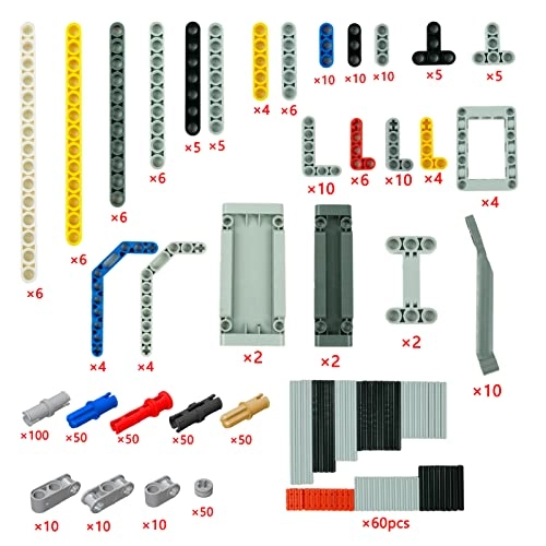 Technical Parts - Liftarm Beams Bricks Compatible with Technic-Block