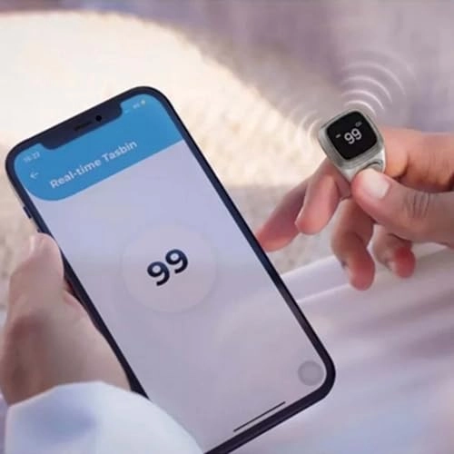 Smart Ring - Bluetooth Rechargeable Step Counting