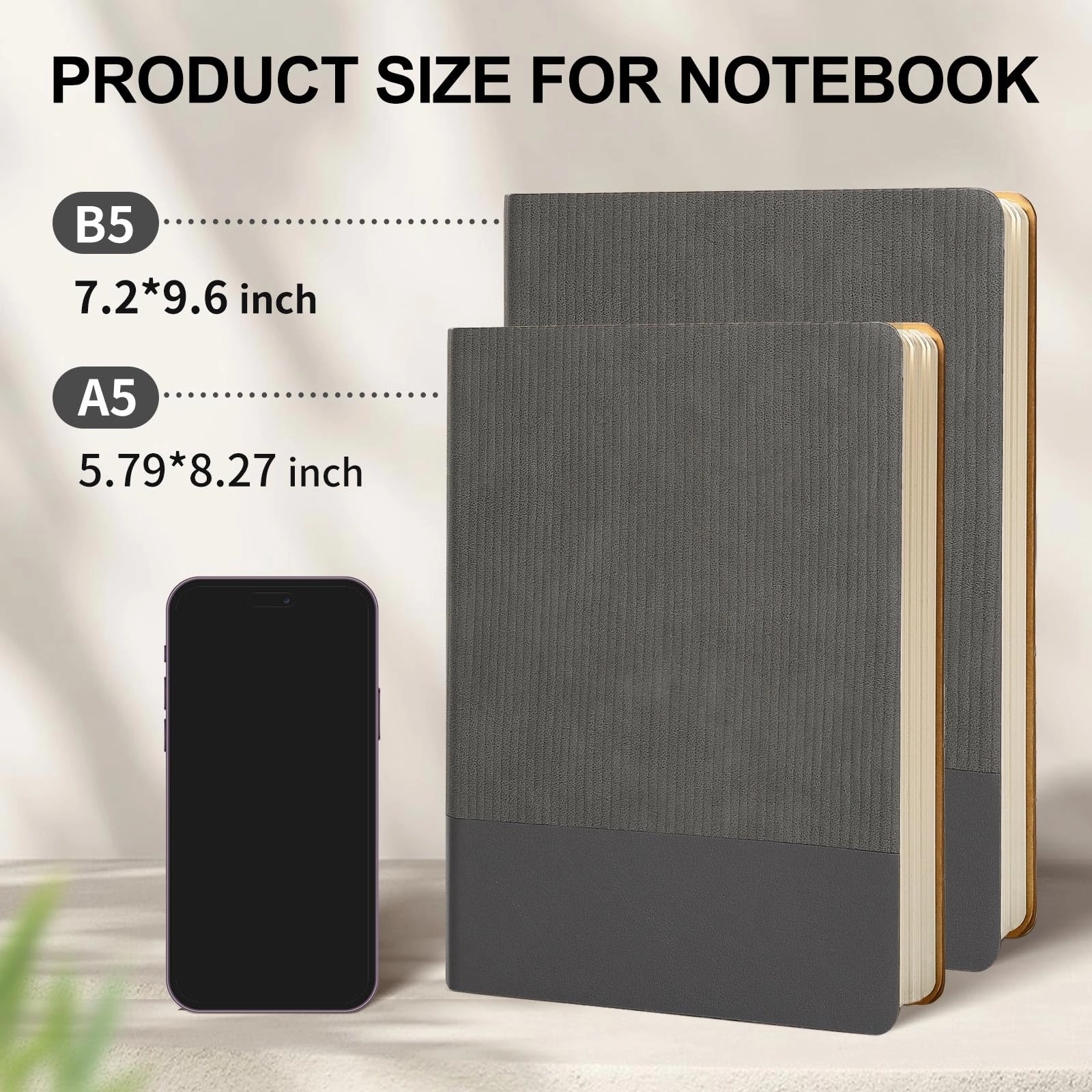 Lined Journal Notebook A5 - Lined 216 Pages