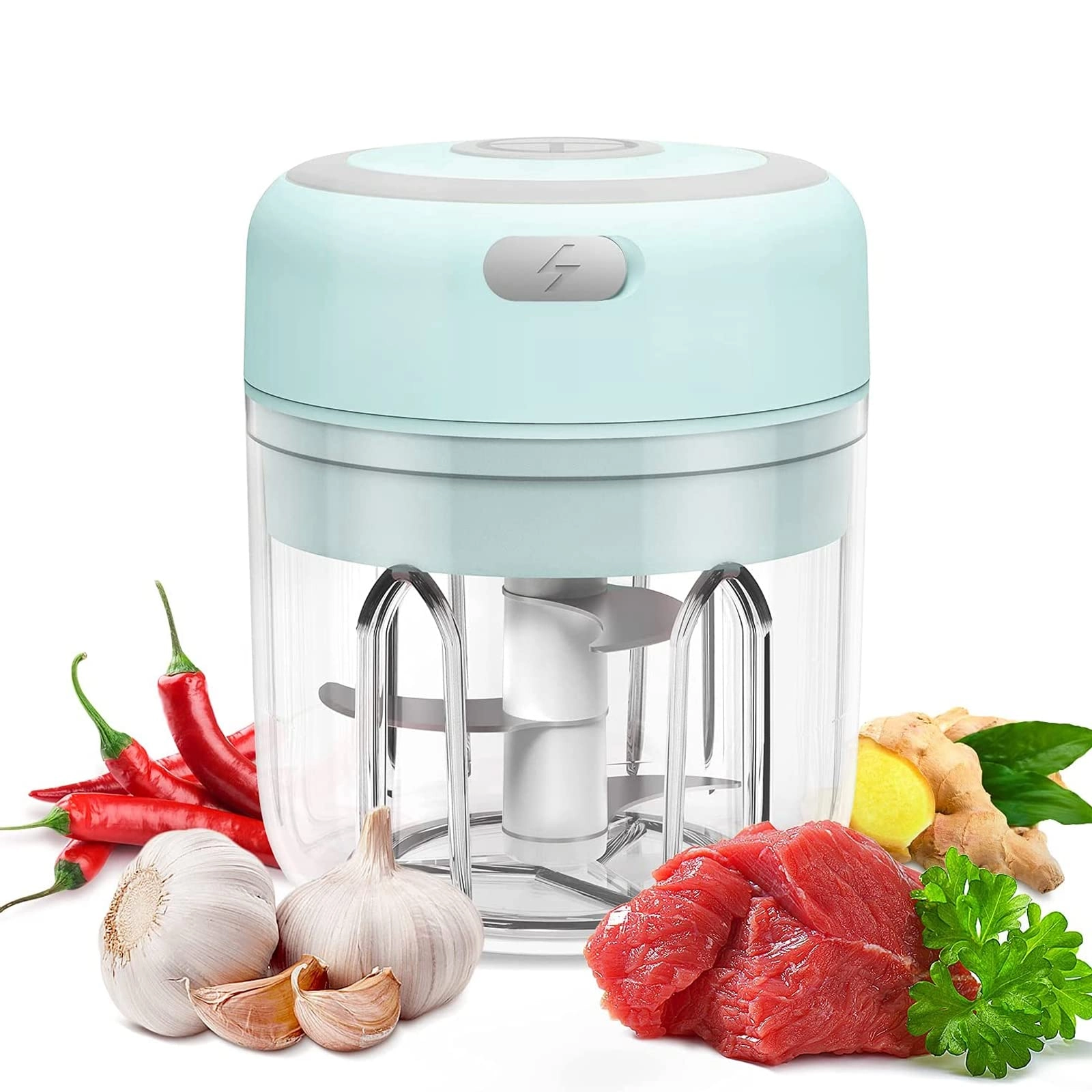 BURDEAN Mini Garlic Chopper - 250ml 30 watts