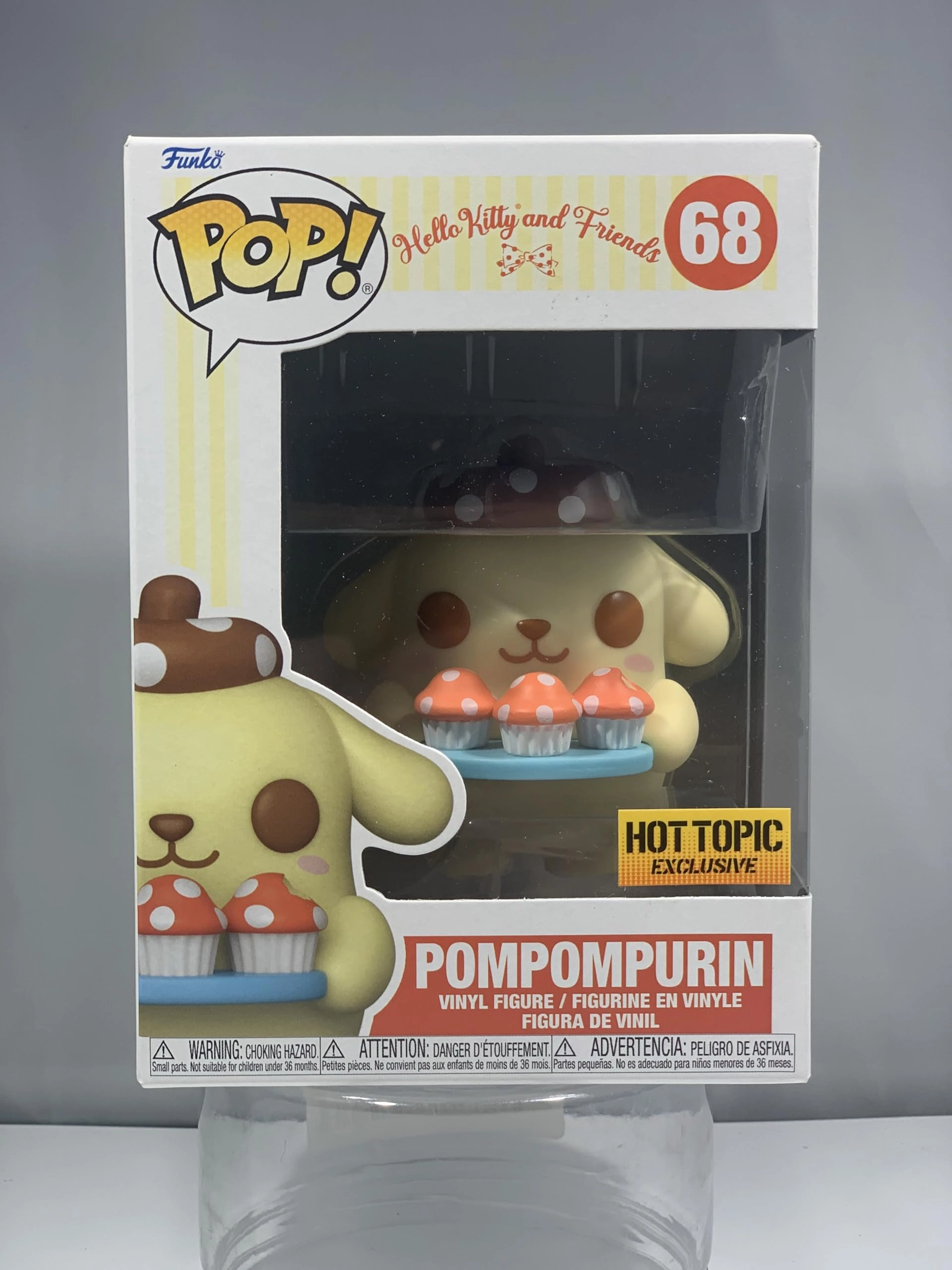 FUNKO Pompompurin - Hello Kitty and Friends - 9.53 x 9.53 x 9.53 cm (73607)