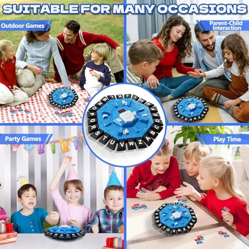 Interactive Word Game - Digital Timer 24-Letter Board