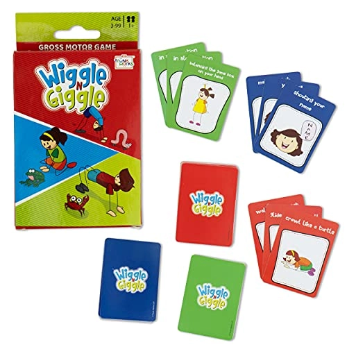 Wiggle N Giggle Travel Card Game - Ages 3 4 5 6 +