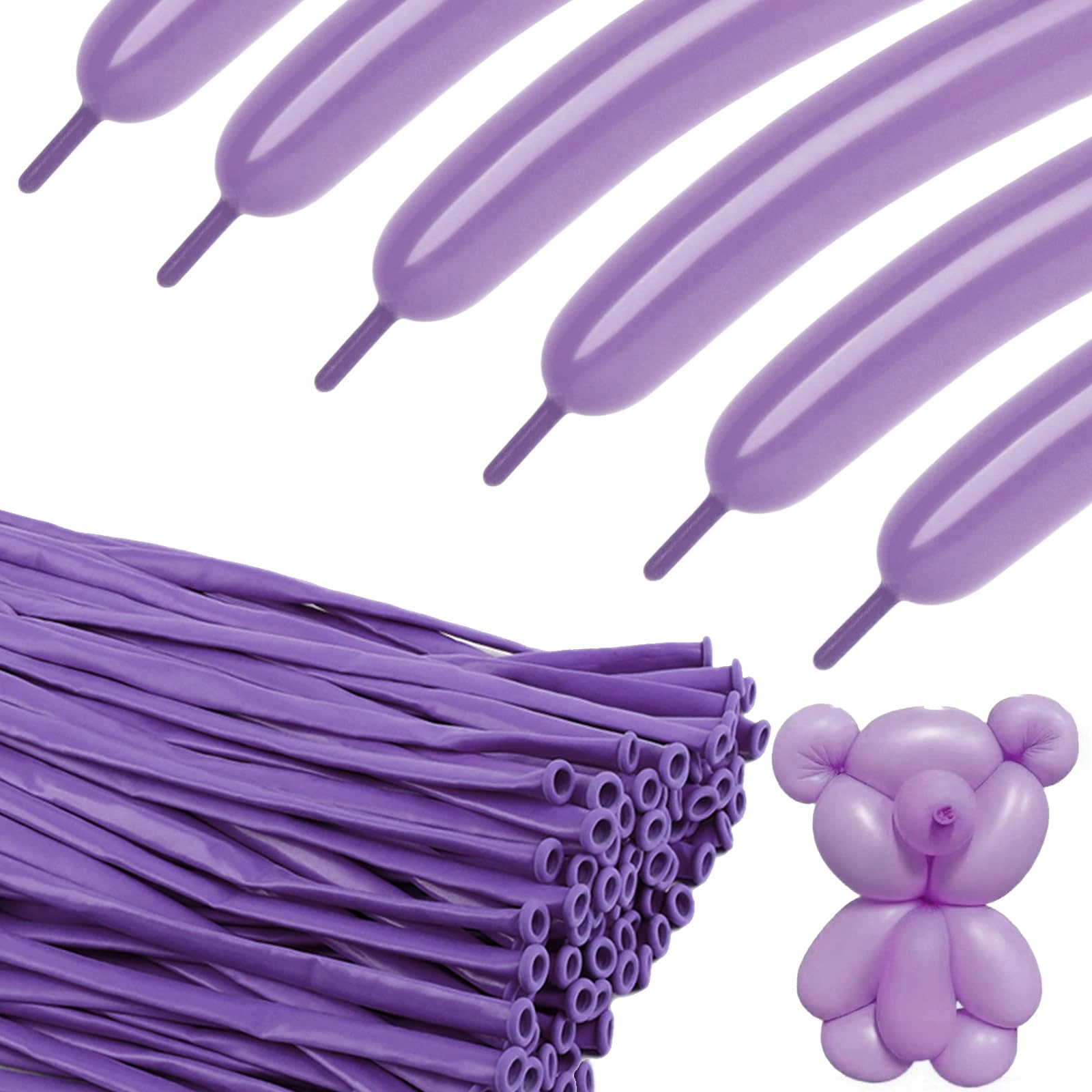 kexingtuo 260 Balloons - 100 Pcs Birthday