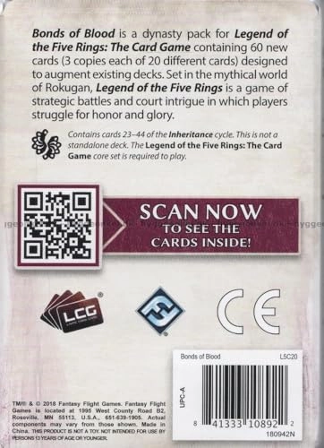 L5R LCG - Pack 19: Bonds of Blood